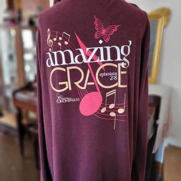 Zippered hoodie. Thin. - Picture 3 of 3